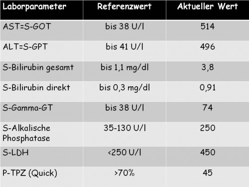 Laborwerte